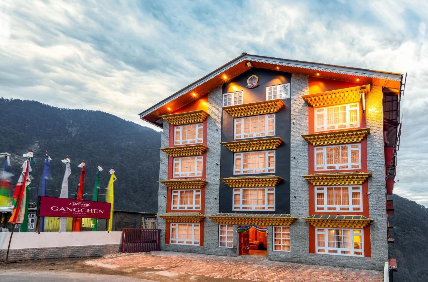 Summit Gangchen Hotel Lachen Dış mekan fotoğraf